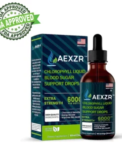 AEXZR™ Chlorophyll Liquid Natural Detox & Blood Sugar Support Drops