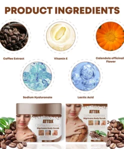 ATTDX Coffee Acanthosis Nigricans BodyScrub