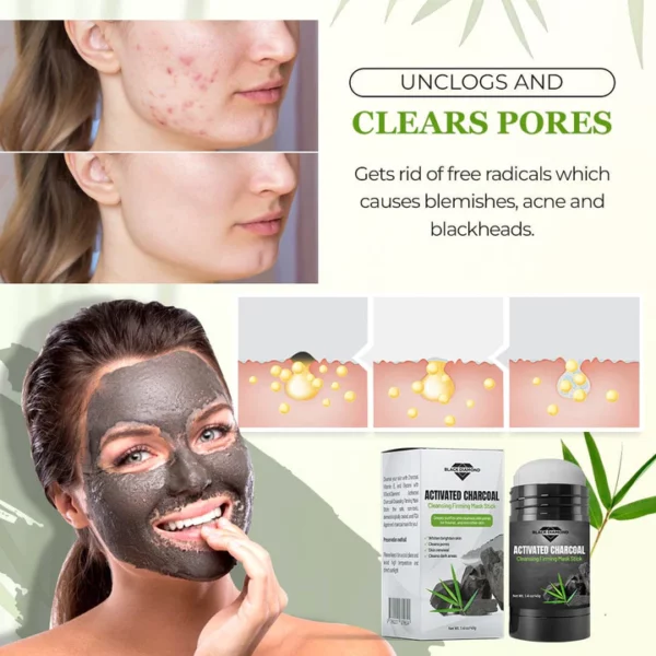 BlackDiamond™ Active Charcoal Deep Cleanse Mask Stick - Image 3