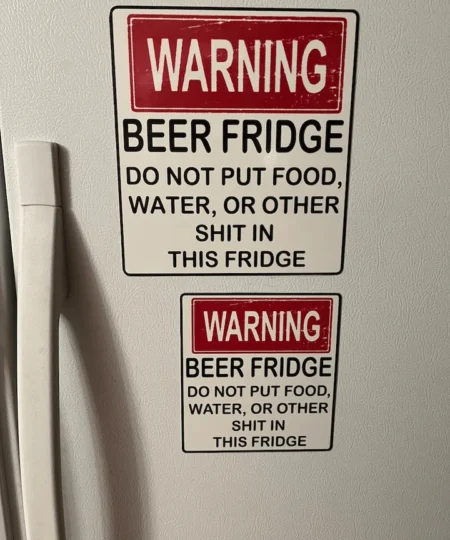 Hilarious Beer Fridge Magnet