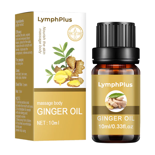 LymphPlus Lymphatic Drainage Ginger Oil - Wowelo - Your Smart Online Shop