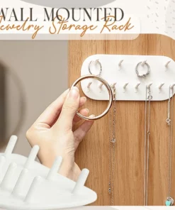 Mini Wall Mounted Jewelry Storage Rack