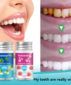 Teetclean™ Mouthwash Tablets