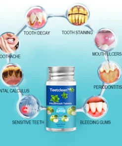 Teetclean™ Mouthwash Tablets