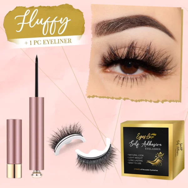 flysmus™ EyesLux Reusable Self Adhesive Eyelashes