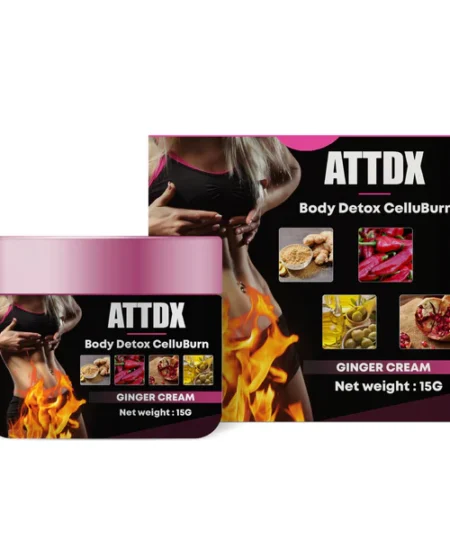 ATTDX BodyDetox CelluBurn GingerCream