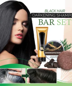 BlackMagic Organic Hair Darkening Shampoo Bar Set