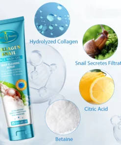 Body & Face Cleansing Exfoliating Gel-Whitening and Moisturizing