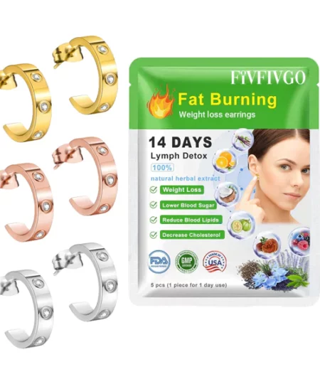 Fivfivgo™ EarAcupressure Magnetherapy Detoxi Earrings