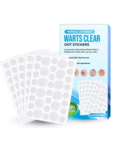 Herbal Extract Clear Dot Stickers