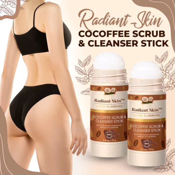 Radiant Skin™ CoCoffee Scrub & Cleanser Stick