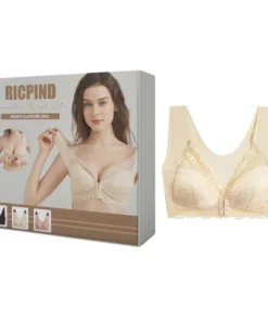 Ricpind Tourmaline LymphDetox FrontClosure Bra