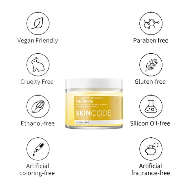 SKINCODE™ 30 Days Anti-Wrinkle Exfoliate Peeling Oil