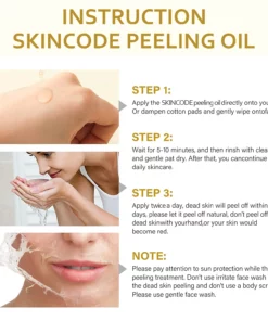 SKINCODE™ 30 Days Anti-Wrinkle Exfoliate Peeling Oil