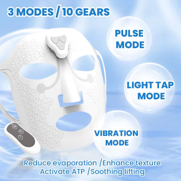 Siluce™ Soft Silicone Microcurrent Facial Mask Device - Image 3