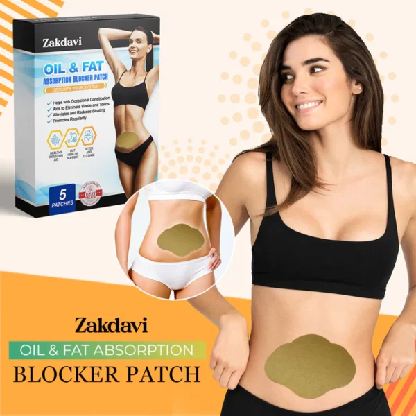 Zakdavi Pre-Meal Oil and Fat Blocker Patch