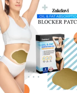 Zakdavi Pre-Meal Oil and Fat Blocker Patch