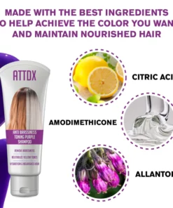 ATTDX AntiBrassiness Toning PurpleShampoo