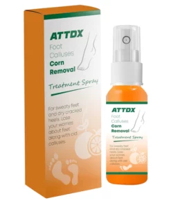 ATTDX FootCalluses CornRemoval Treatment Spray