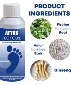 ATTDX FootCare AntiFungal HerbalBath Treatment