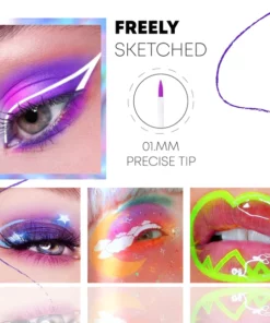 ATTDX Neon Liquid Waterproof UVGlow Eyeliner