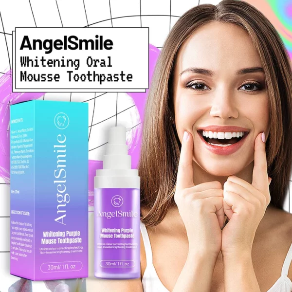 Whitening Purple Mousse Toothpaste