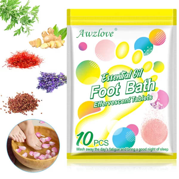 Awzlove® Natural Organic Essence Foot Bath Spa Tablets