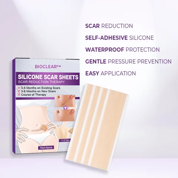 BIOCLEAR™ Silicone Scar Reduction Sheets