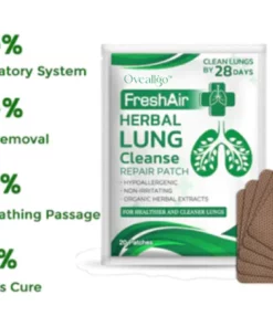 CC™ FreshAir Herbal Lung Cleanse Repair Patch