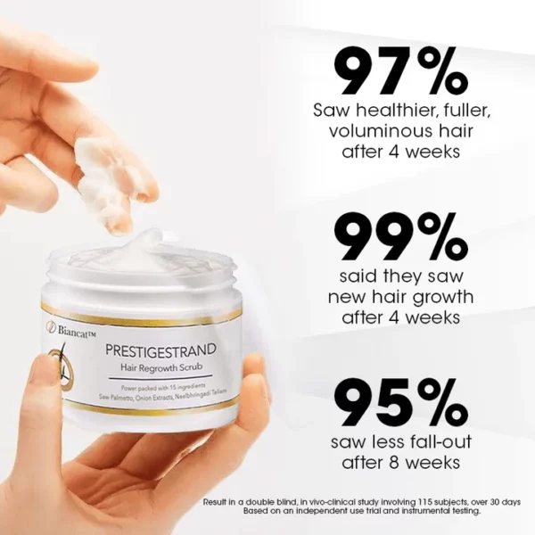 CC™ PrestigeStrand Hair Regrowth Scrub - Image 2