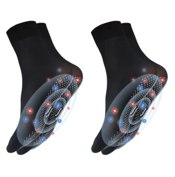 CC™ Tourmaline Ionic Body Shaping Stretch Socks