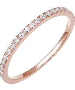 Classic Stackable 3-in-1 Eternity Diamond Ring