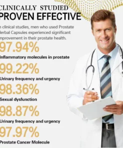 DOCTIA® Prostate Natural Herbal Capsules Save Prostate Health PRO