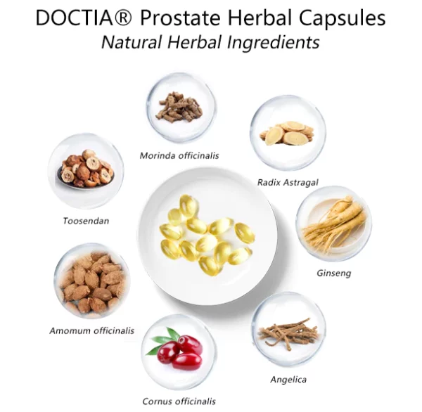 DOCTIA® Prostate Natural Herbal Capsules Save Prostate Health PRO - Image 7