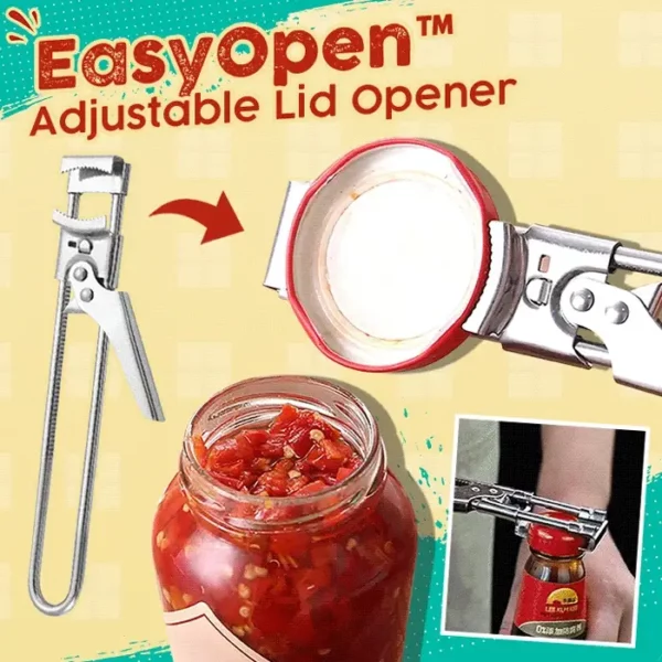 EasyOpen™ Adjustable Lid Opener - Wowelo - Your Smart Online Shop