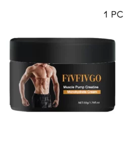 Fivfivgo™ Muscle Pump Creatine Monohydrate Cream