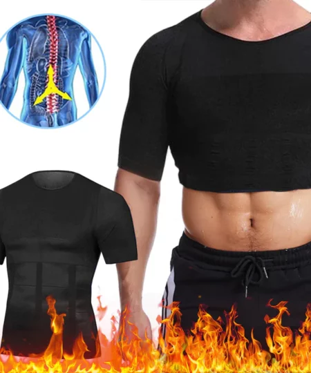 MANShape™ ion slimming and shaping undershirt