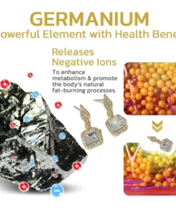 Magnetic Therapy Lymphatic Germanium Earrings