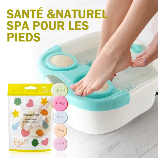 NatureFoot™ Huile Essentielle Bain de Pieds Comprimés Effervescents