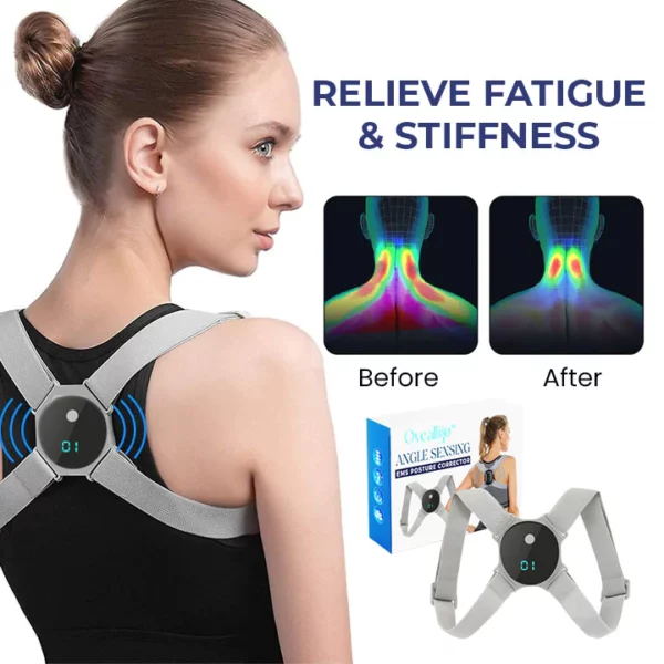 Oveallgo™ EMS Angle Sensing Posture Correction Device