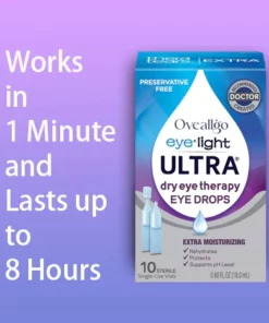 Oveallgo™ EYELIGHT Ultra Eye Therapy Lubricant Eye Drops