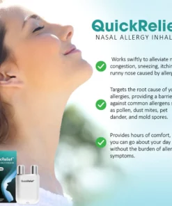 QuickRelief™ Nasal Allergy Inhaler