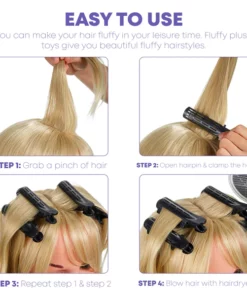 Ricpind Instant Volumizing Hair Clips