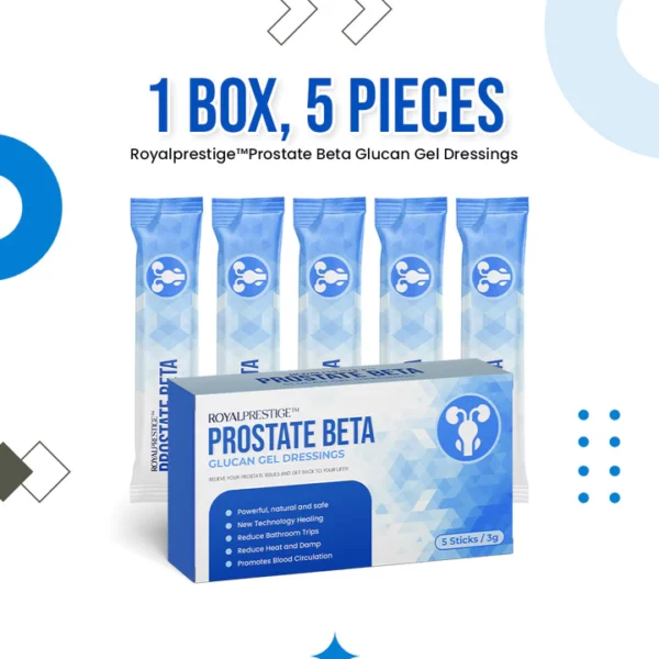 Royalprestige™ Prostate Beta Glucan Gel Dressings