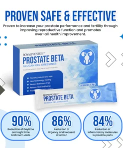 Royalprestige™ Prostate Beta Glucan Gel Dressings