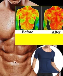 Rubytor™ ion slimming and shaping undershirt