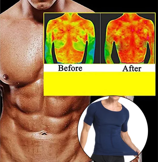 Rubytor™ ion slimming and shaping undershirt