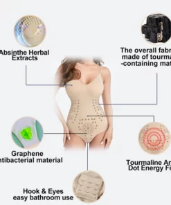 SfrCord™ Ionic Shapewear Contains Tourmaline Fabric