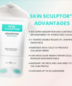 Skin Sculptor™ Neck Wrinkle Roller Cream