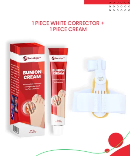 ToeAlign™ Bunion Cream & Corrector Set